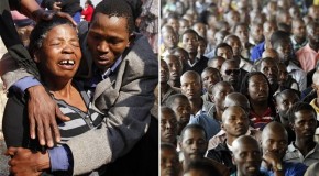 Memorial service held for 44 people killed in South African strikes