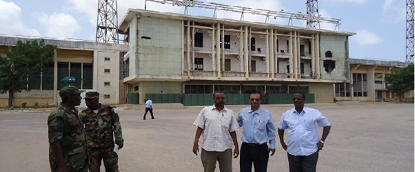 Somali football stadium: African Union urged to leave