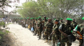 Ciidamada Dowladda Soomaaliya  & Kuwa  Amisom Oo Ku Sii Jeeda Magaalada Jowhar…