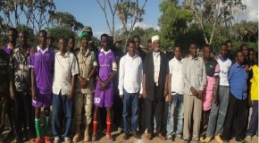 Baledweyne Oo Xarigga Looga Jaray Garoonka Kubada Cagta Ee Lama-Galaay