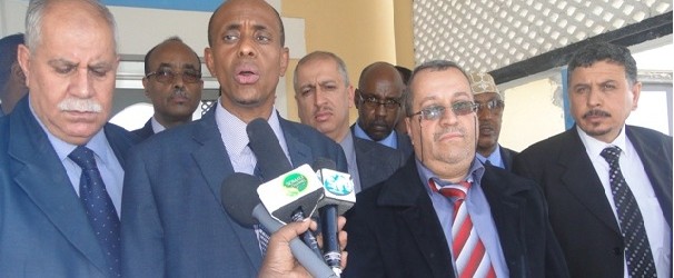 Wafdi Iraq ah oo soo Gaaray Muqdisho Caasimada Soomaaliya .SAWIRO