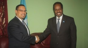 Minnesota congressman arrives in Mogadishu