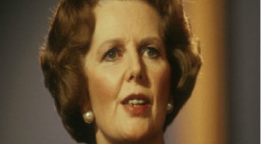 Margaret Thatcher oo ku  geeriyootay London