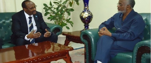 Kulan Dhex Maray Labada Wasiir Soomaaliya & Sudan