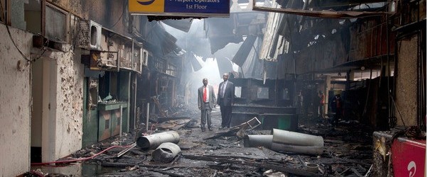 Nairobi flights resume after blaze