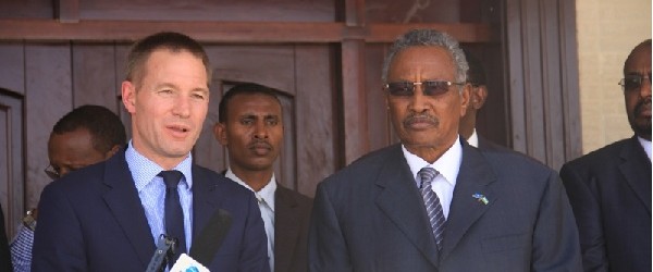 Magaalada Garowe Oo Gaaray Wafdi ka Socda Britain