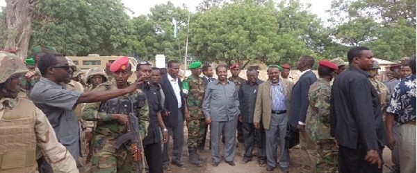 Jowhar Oo Gaaray Madaxweyne Xasan Sheekh