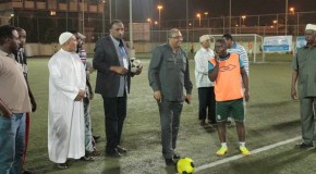 Wasiirka Dhalinyarada iyo Isboortiga Soomaaliya oo Furay tartanka Koobka Madaxweynaha ee Jaaliyadda Jeddah.