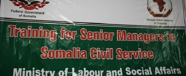 AMISOM commences Training for Senior Civil Servants in Somalia