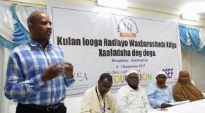 Ururka EFASOM Oo Muqdisho Kusoo Gaba-gabeeyay Kulan Looga Hadlayey Waxbarashada Xiliga Xaaladaha Deg Dega +Sawirro